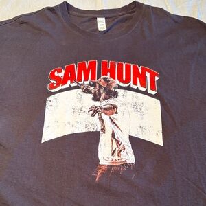 Sam Hunt 23 “ Summer On The Outskirts “ Tour Charcoal T-Shirt , XL , $18